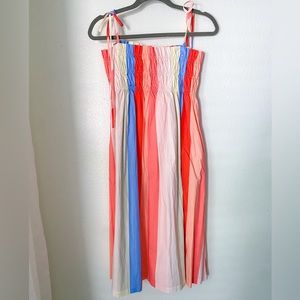 BuddyLove LEXI TIE-SHOULDER MIDI DRESS - CAYMAN ISLANDS